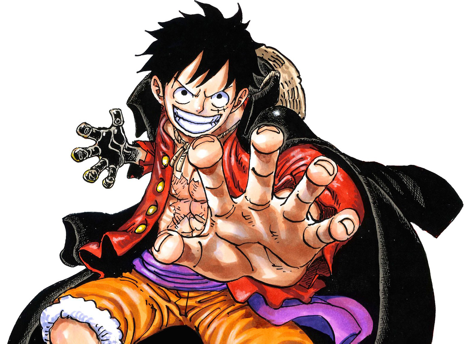 Luffy onigashima raid outfit