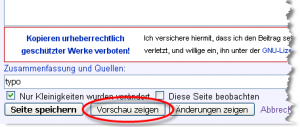 Vorschau-Button